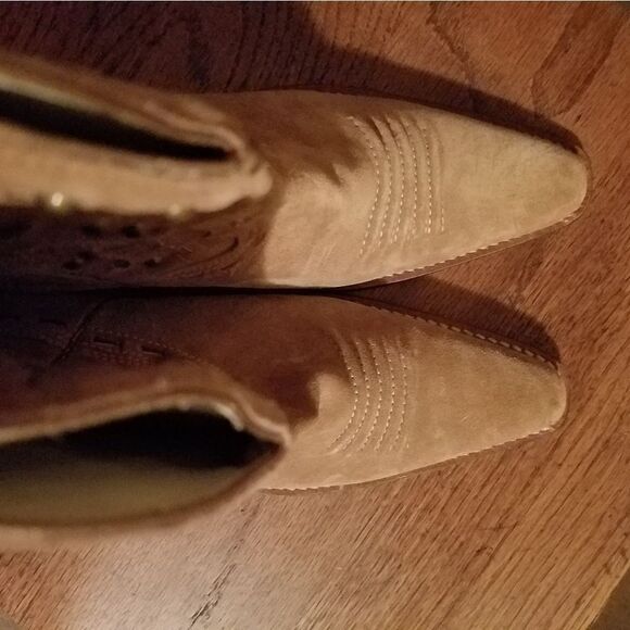 Cole Haan Suede Cowboy Boots - Picture 6 of 9